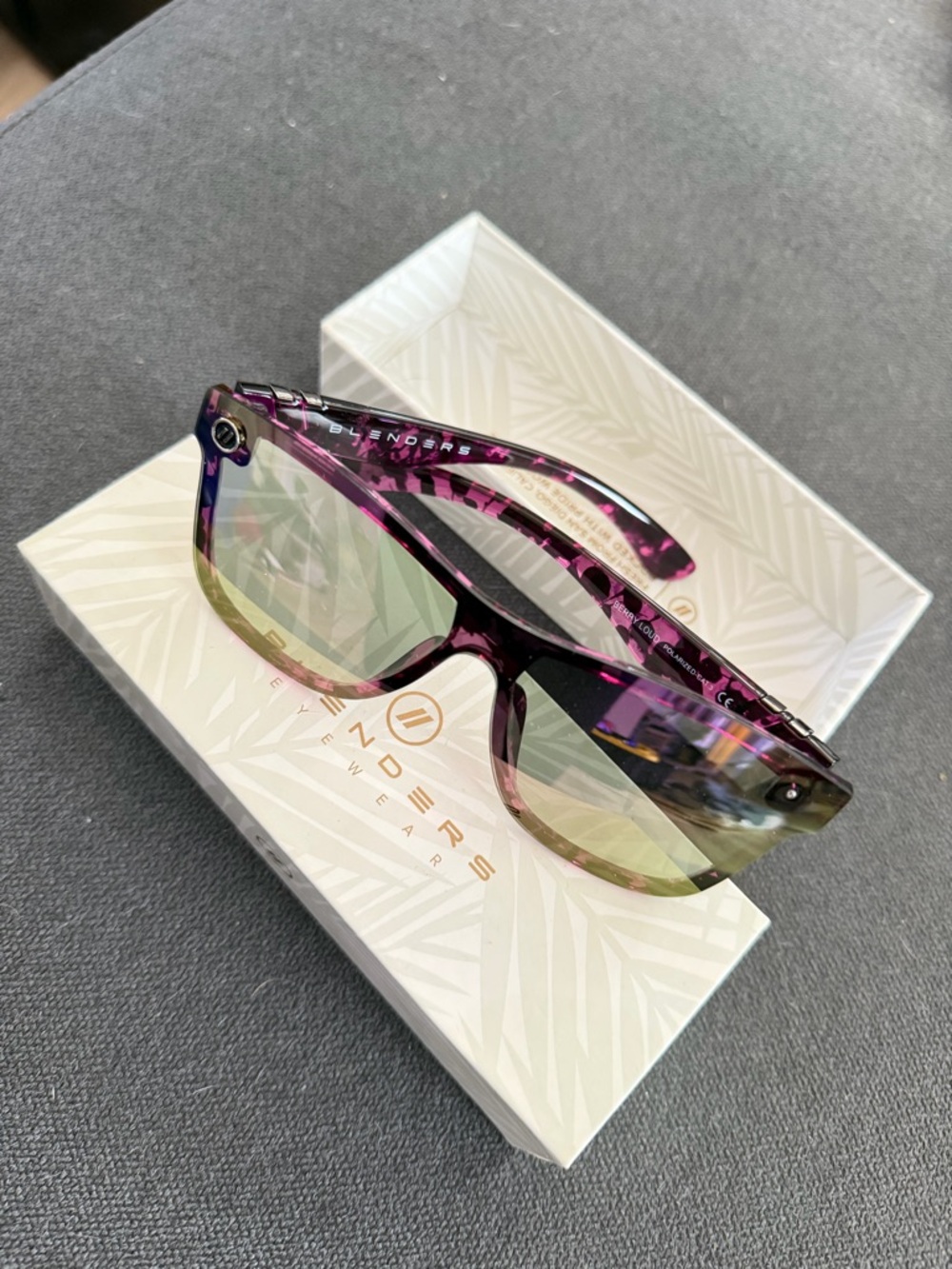 Blenders Eyewear Women’s Purple Gradient Sunglasses